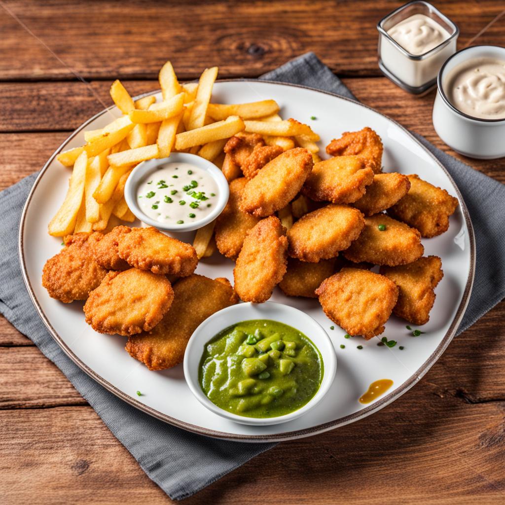 Chicken Nuggets with frites