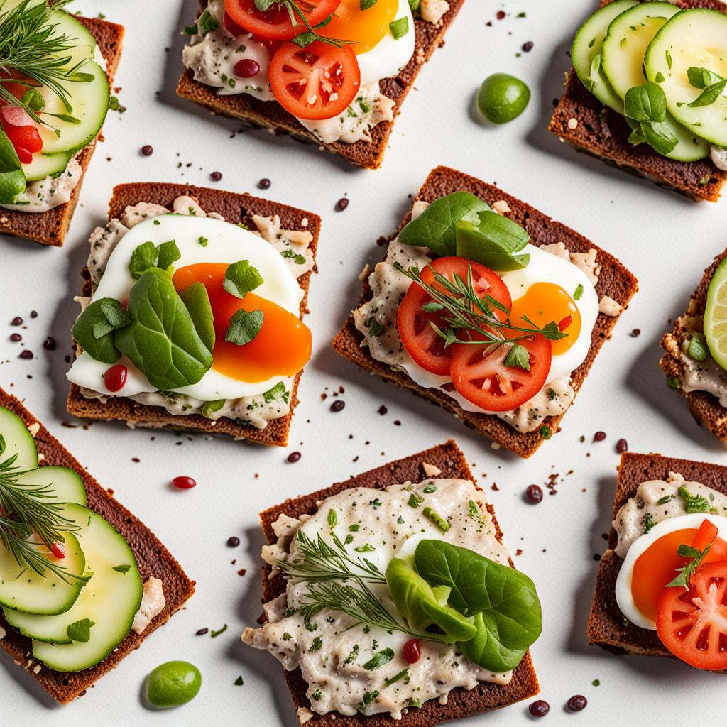 Smørrebrød 3 pieces